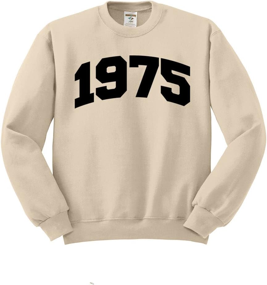 1975 College Style Sweatshirt Unisex - Sand