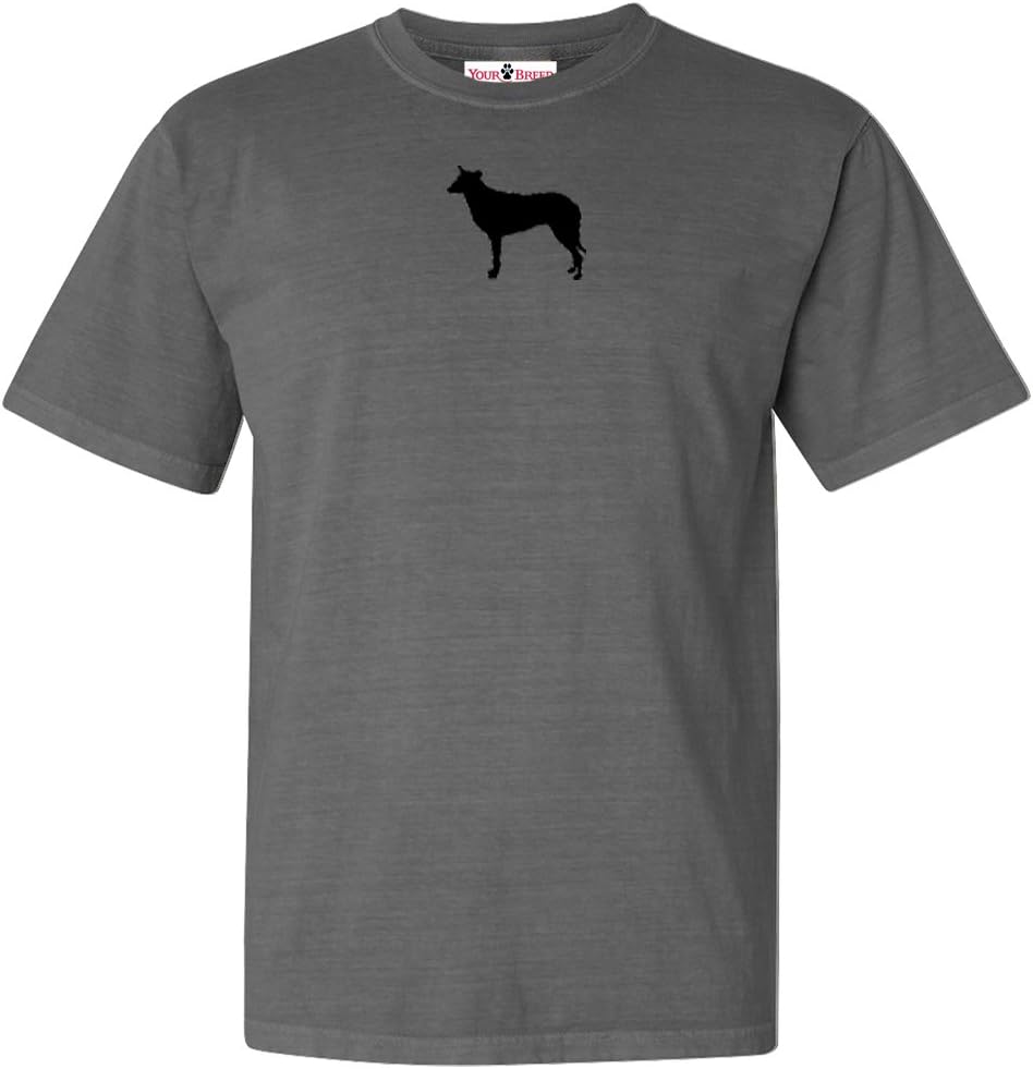 Smooth Collie Men's Relaxed Fit Tee Shirt - Grey
