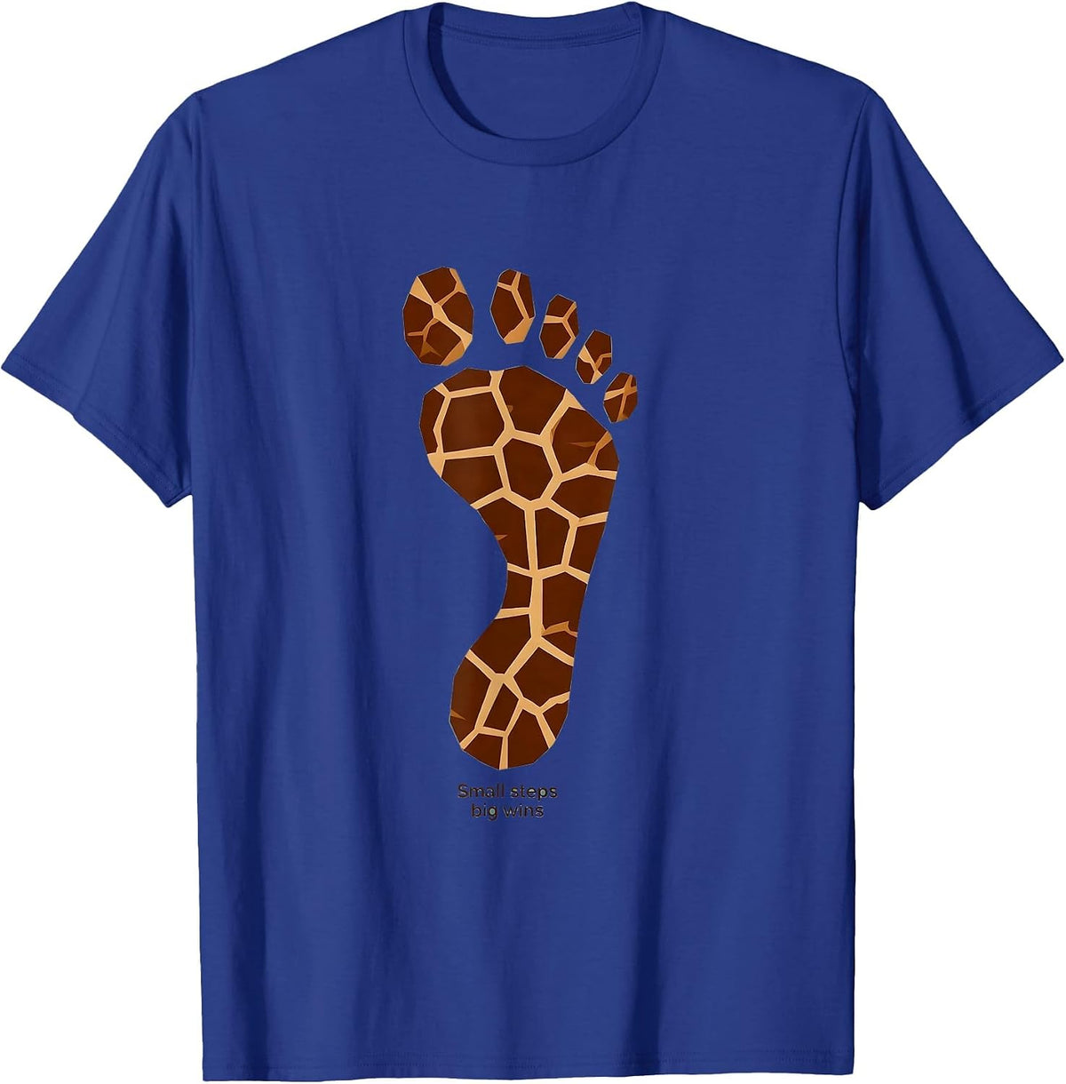 Small Steps Big Wins Special Education Teacher T-Shirt - Royal Blue
