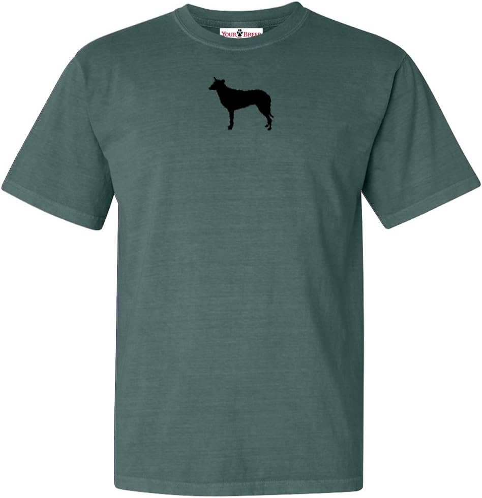 Smooth Collie Men's Relaxed Fit Tee Shirt - Green