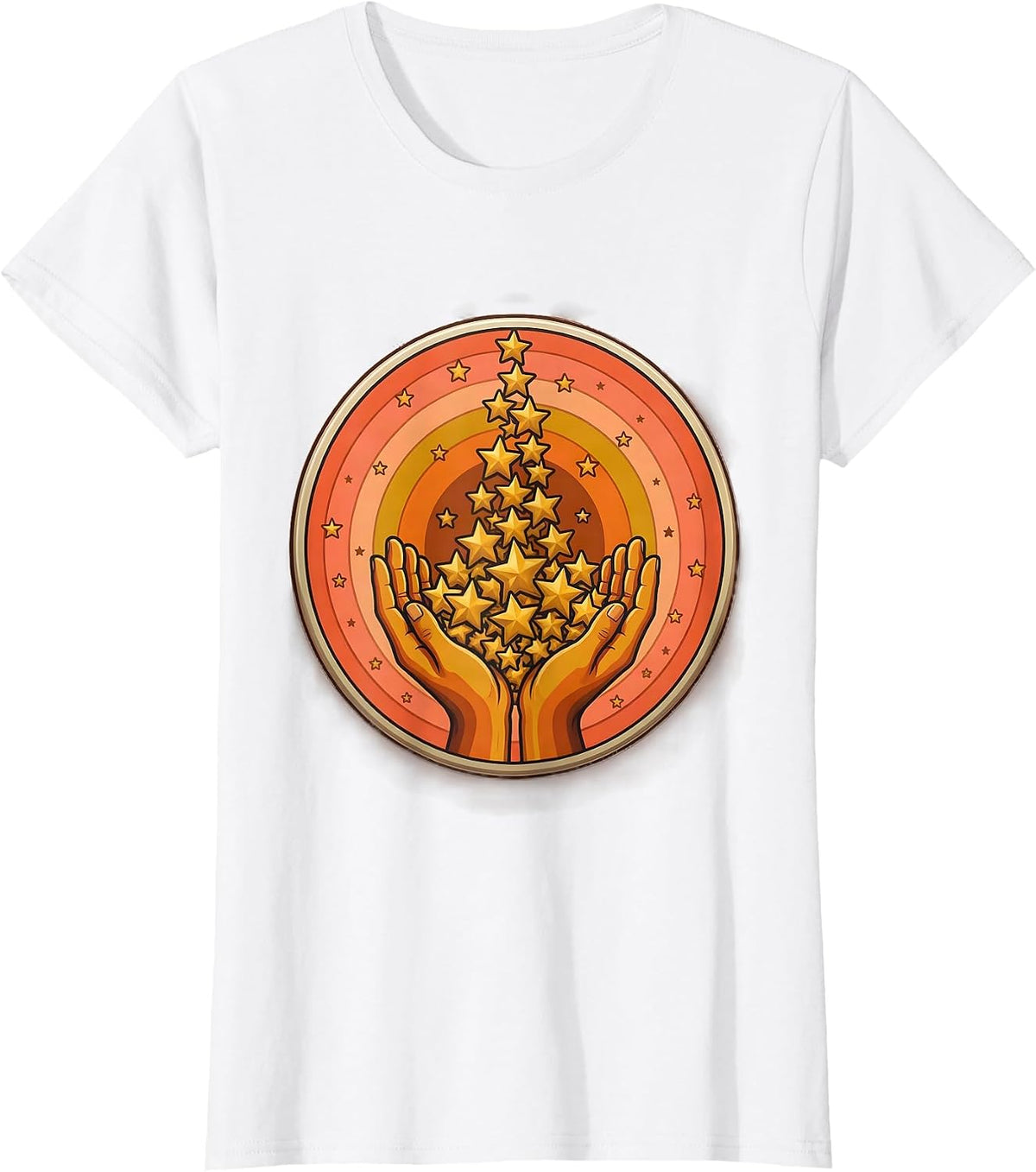 Special Education Teacher Catching Stars Gift T-Shirt - White