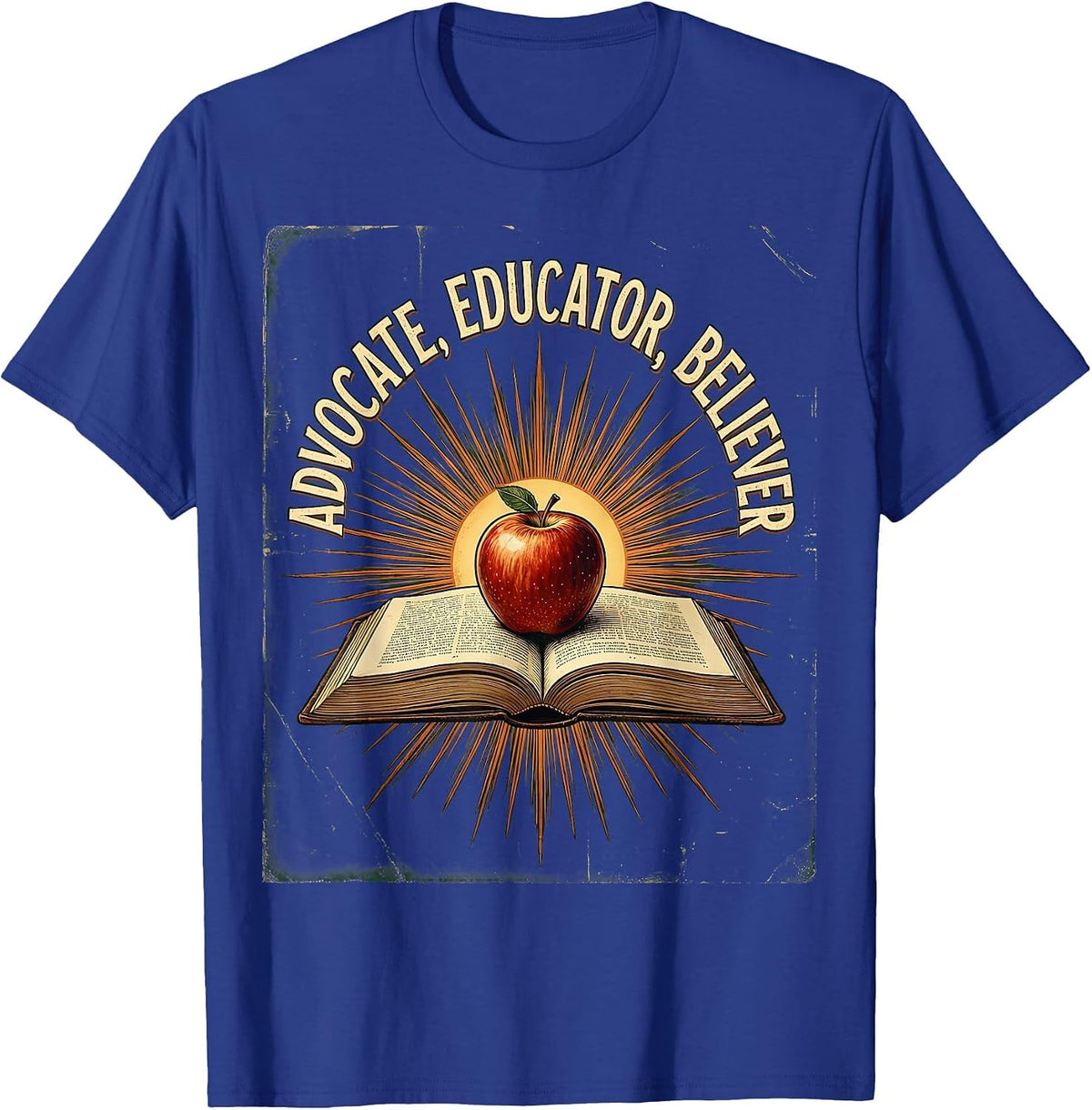 Special Education Teacher Advocate Educator Believer T-Shirt - Royal Blue