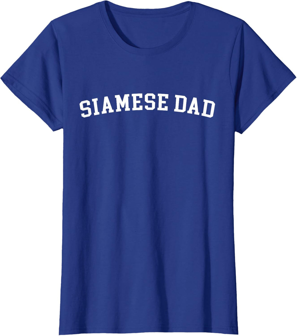 Siamese Dad T-Shirt - Royal Blue