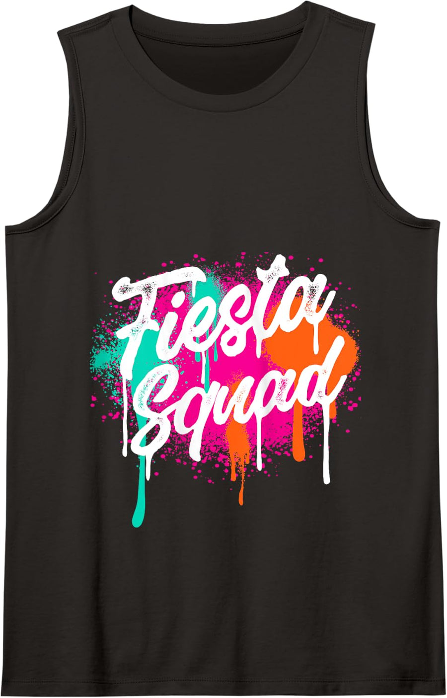 Fiesta Squad Funny Fiesta in San Antonio bachelorette shirt Tank Top - Black