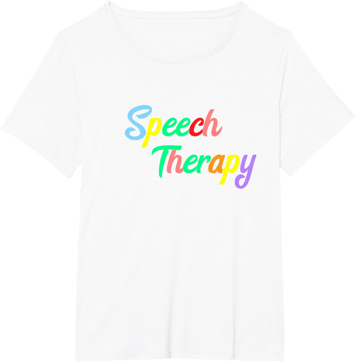 SLP Therapist Speech Language Pathology Speech Therapy T-Shirt - White