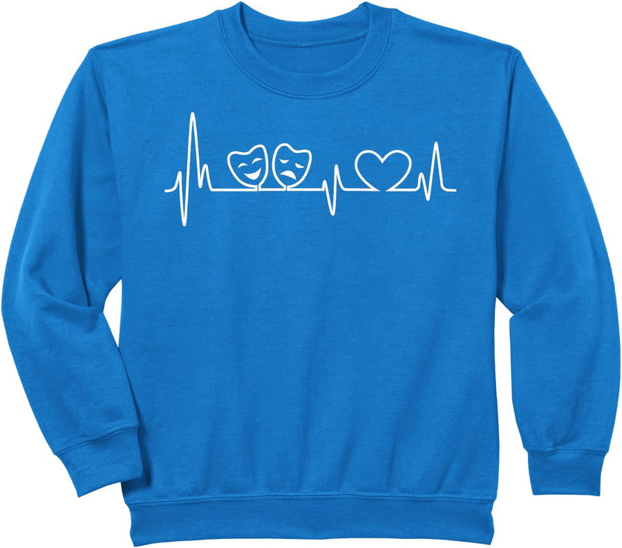 Theatre Teacher Theater Gifts Drama Rehearsal Funny Theater Sweatshirt - Royal Blue