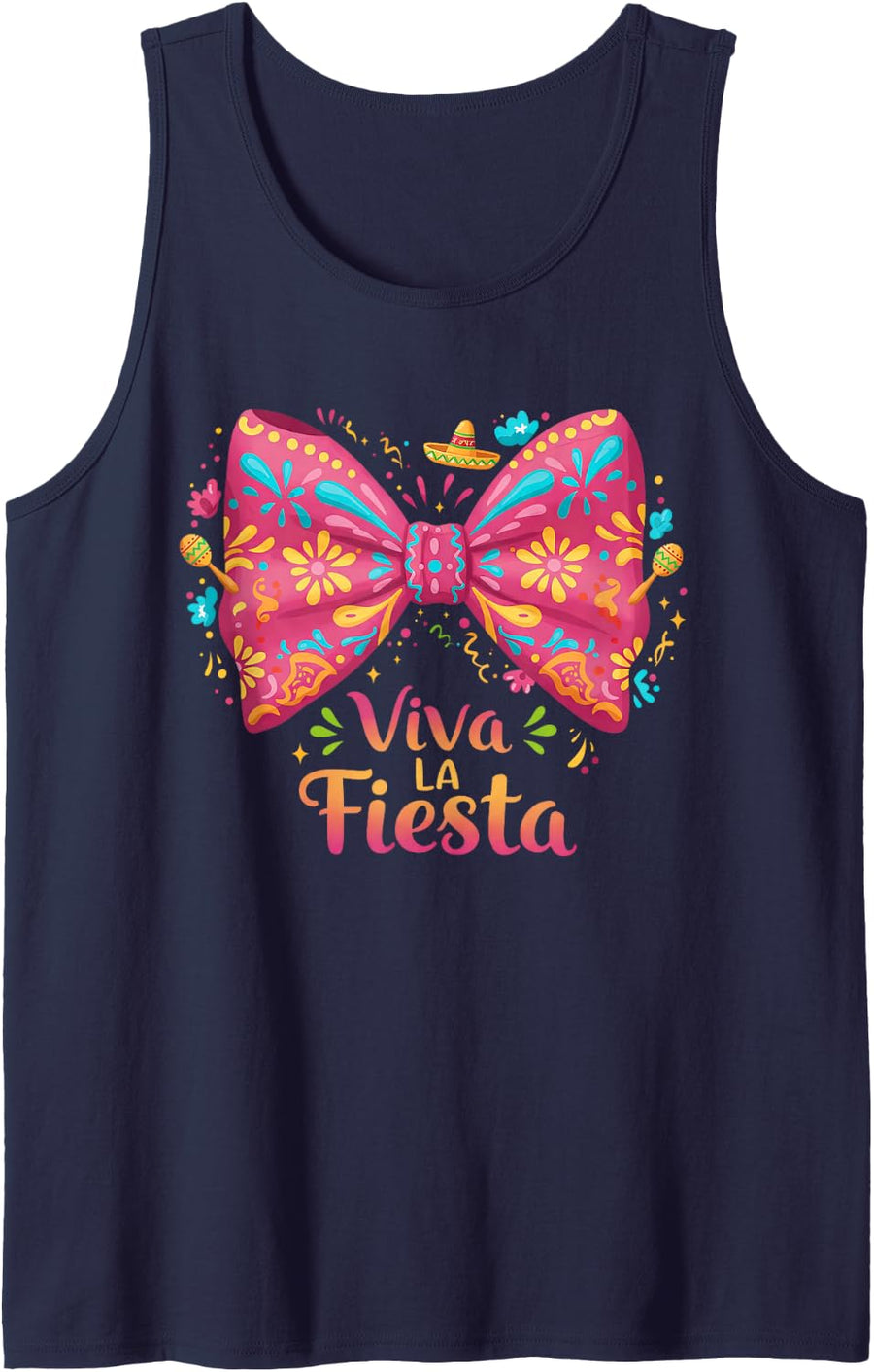 Sleeveless Tank Top - Navy Blue