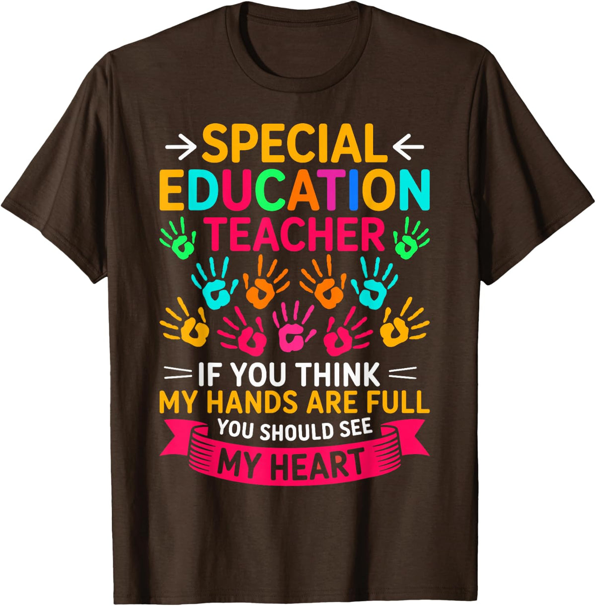 Special Education Teacher - SPED Teacher Special SPED Squad T-Shirt - Brown