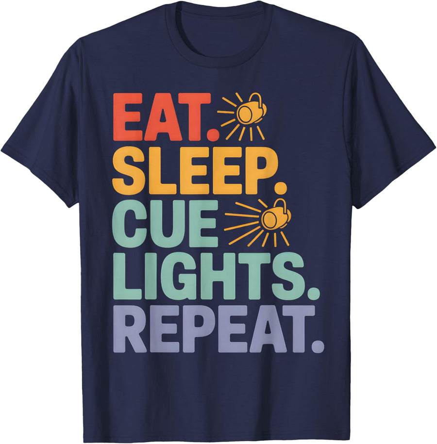 Sorry Can’t Tech Week Bye Tee T-Shirt - Navy Blue