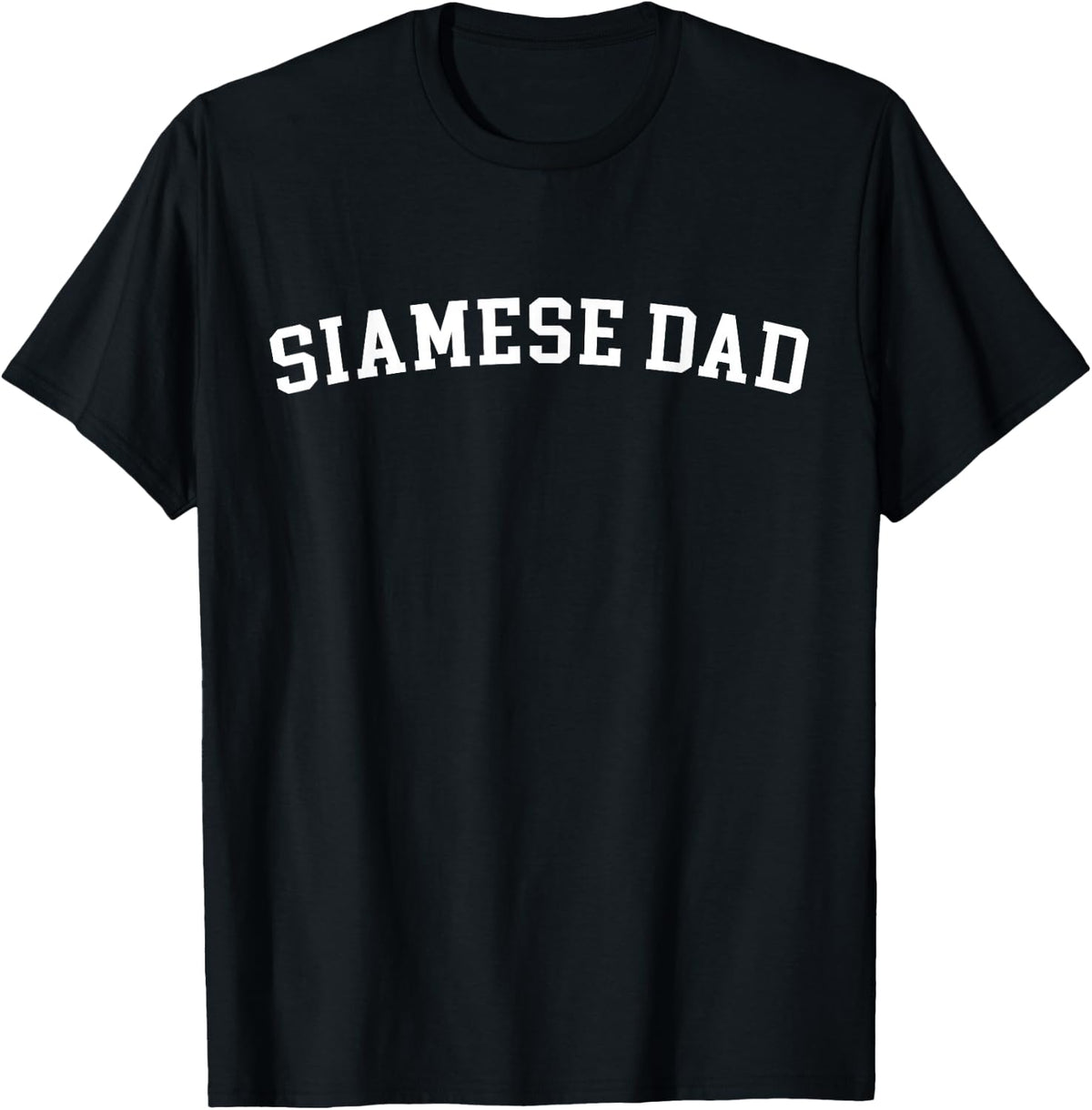 Siamese Dad T-Shirt - Black