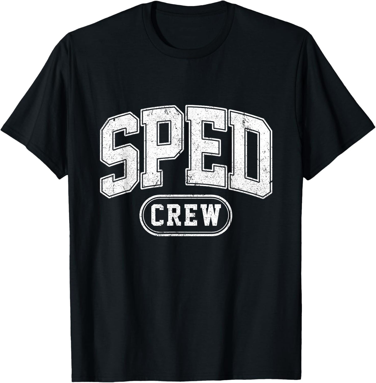 Special Education Squad School SPED Crew Teacher Dream Team T-Shirt - Black