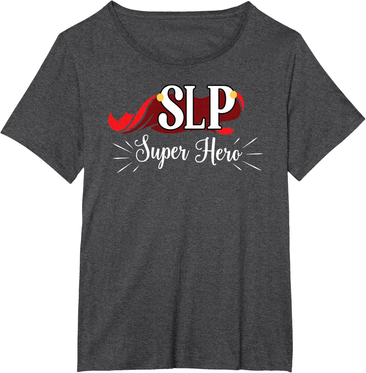 SLP Super Hero Shirt for Men Women Funny Superhero Tee Gift T-Shirt - Dark Heather Grey
